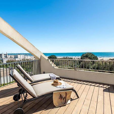 Suite Terrasse Xxl - Front De Mer - Parking - Ambiance Plage ラ・グランド・モット エクステリア 写真