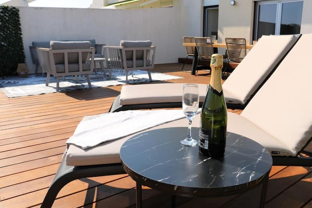 Suite Terrasse Xxl - Front De Mer - Parking - Ambiance Plage ラ・グランド・モット エクステリア 写真